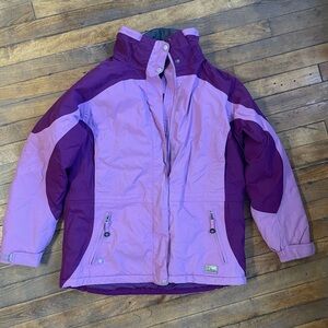 L.L. Bean Women’s Parka Medium Two Tone Pink/Magenta